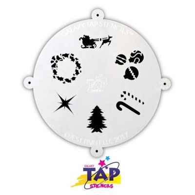 Tap Galaxy Stencil Christmas Tap Galaxy Stencil Christmas